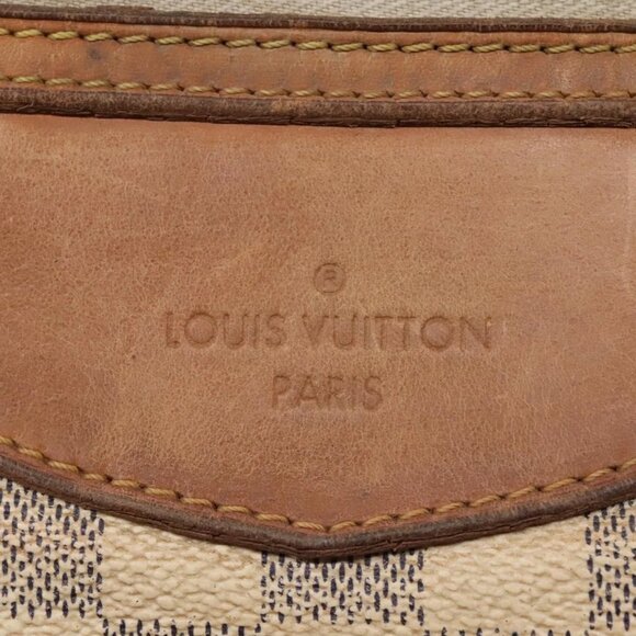 LOUIS VUITTON Damier Azur Siracusa PM Shoulder Bag N41113 LV Auth 118062 - Picture 11 of 16